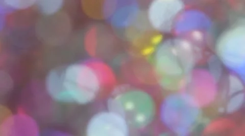 Festive elegant abstract background with bokeh lights and stars. Option No. 21 Video stock 60131802