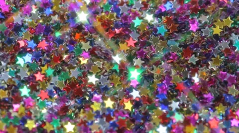 Festive elegant abstract background with bokeh lights and stars. Option No. 17 스톡 동영상 60205312