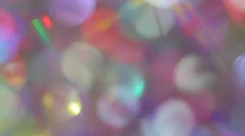 Festive elegant abstract background with bokeh lights and stars. Option No. 16 Video stock 60205363