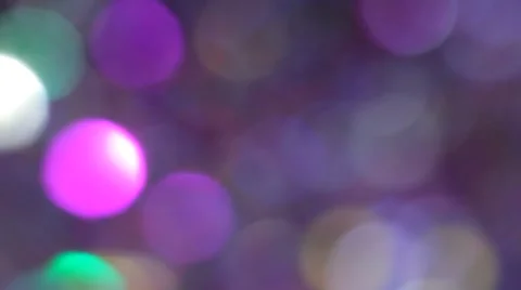 Festive elegant abstract background with bokeh lights and stars. Option No. 3 Stock Footage 60230553