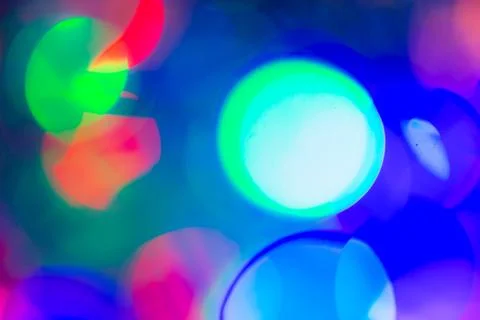 Festive elegant abstract background with bokeh lights and stars Texture Stock-Fotos