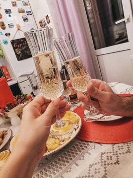 Festive evening for two Stock Photos