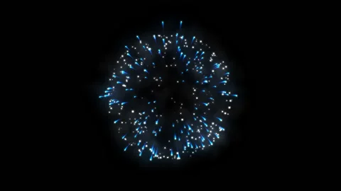 Festive Firework 02 스톡 동영상 107687294