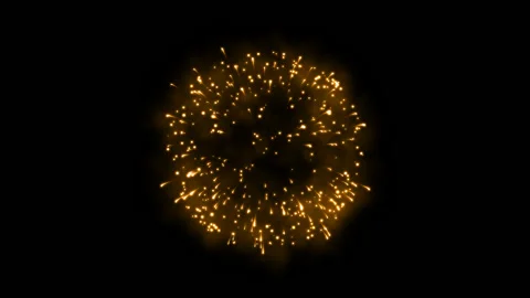 Festive Firework 15 Stock Footage 107687432