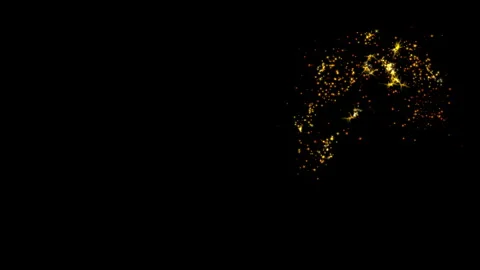 Festive fireworks 2 Stock Footage 285602066