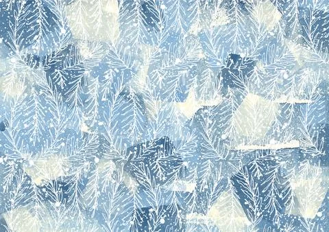 Festive frame, stylish ice texture. Winter patterns on ice, creative abstract Illustrazione stock