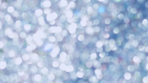 Festive glitter blurred shining blue background Видео 252070552