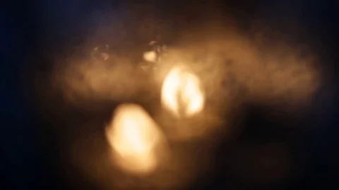Festive glittering bokeh lights background. Stock Footage 69838524