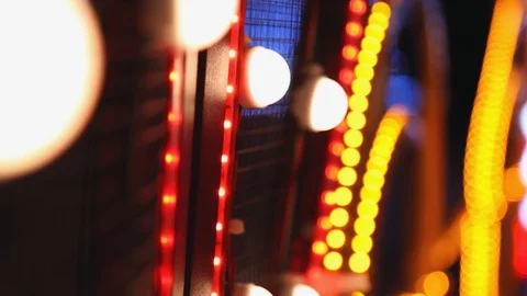 Festive glow at a holiday Stock Footage 85569551