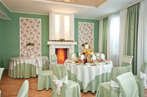Festive hall 744. Stock Photos