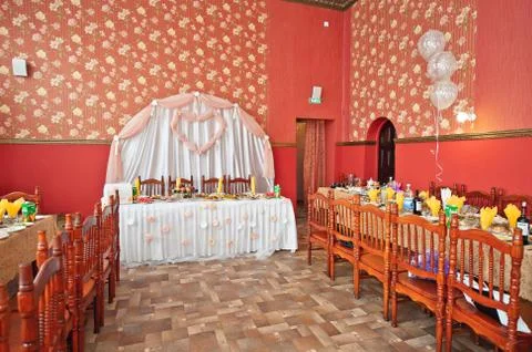 Festive hall 745. Stock Photos
