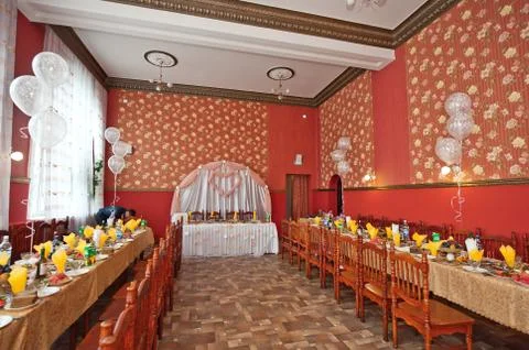 Festive hall 746. Stock Photos