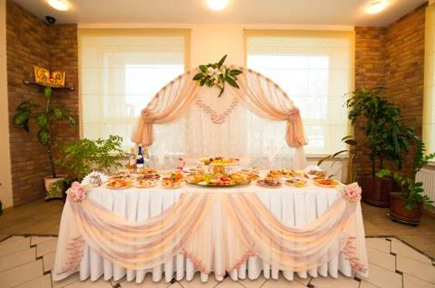 Festive hall. Stock Photos