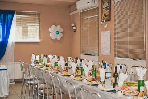 Festive hall  Stock Photos