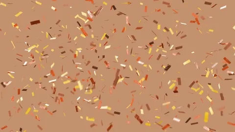 Festive Harvest and Fall inspired confetti! Stock Footage 79341645