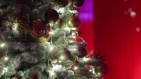 Festive Holiday Cheer Stock Footage 318421084