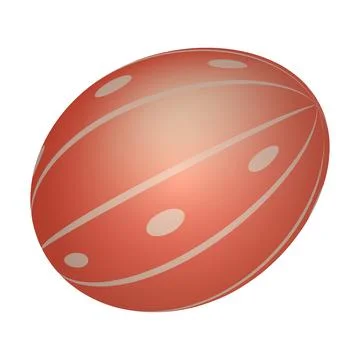 Festive holiday Easter egg. Realistic mother of pearl shiny egg decorated w.. Stock Illustration