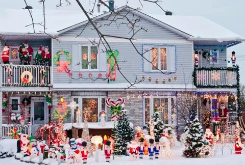 Festive home Stock-Fotos