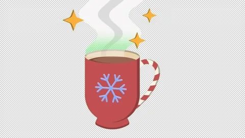 Festive hot drink Stockbeeldmateriaal 316875736