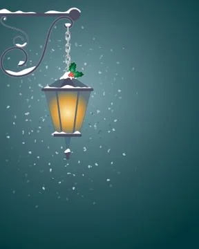Festive lantern Stock Illustration