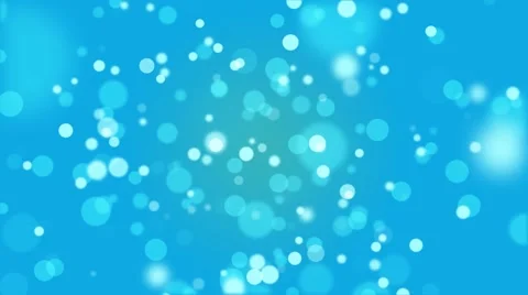 Festive light blue bokeh motion background Stock Footage 42422792