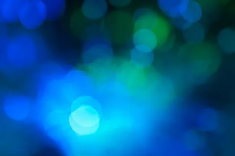 Festive lights and circles Stock Illustration