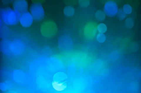Festive lights and circles Stock Illustration