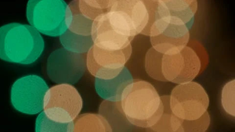 Festive lights, bokeh effect. Flickering colored lights. Stock Footage 100948231