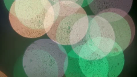 Festive lights, bokeh effect. Flickering colored lights. Stock Footage 100950292
