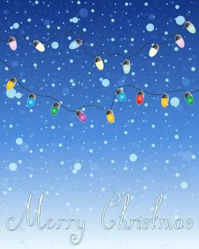Festive lights Stock Illustration