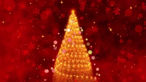 A Festive Looping Animation Celebrating the Magic of Christmas with Sparkling Stock Footage 317640920