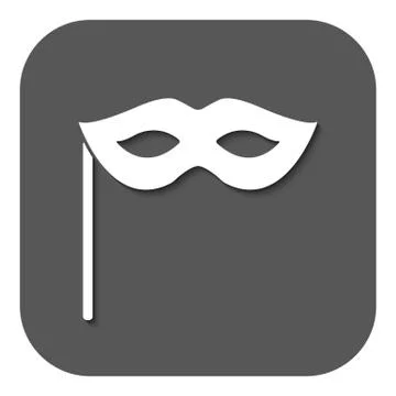 The festive mask icon Stock-Illustration