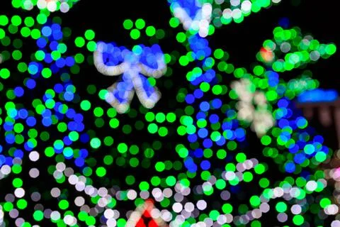 Festive multicolored blurred abstract background Stock Photos