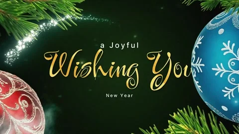 Festive New Year Opener Stock After Effects