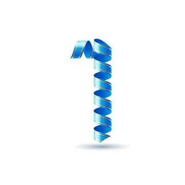 Festive numbers Stock Illustration