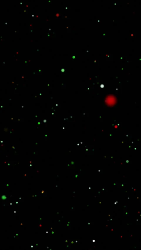 Festive Particle Lights Video stock 317958399