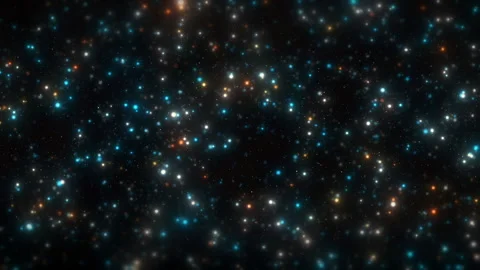 Festive Particles Bokeh Video stock 206084837