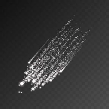 Festive patterned firework bursting sparkling pictogram against transparent mesh Illustrazione stock