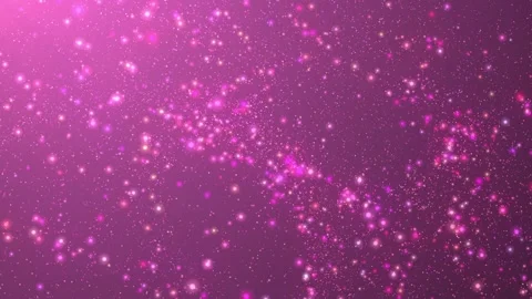 Festive pink motion background. Bokeh lights. Floating glitters. Video stock 115737130