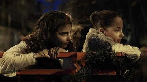 Festive procession olentzero on December 24, 2022 in the city of Pamplona Stock Photos