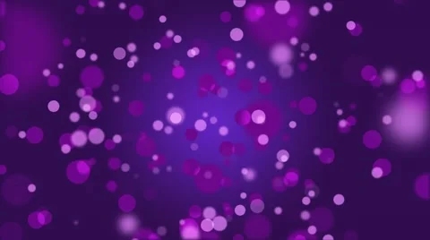 Festive purple bokeh motion background Stock Footage 42384601