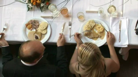 Festive reception Stock Footage 555515