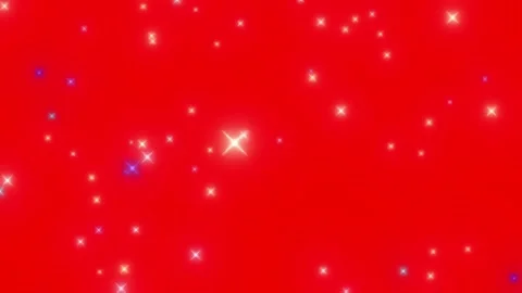 Festive red background featuring floating golden snowflakes and glowing Stock-Footage 340946049