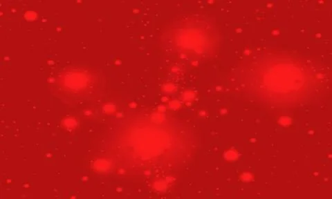Festive red bokeh blur background. Stock Illustration