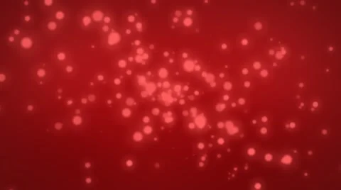 Festive red bokeh bubble motion background Stock Footage 43094828