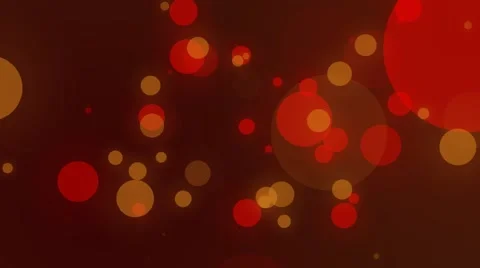 Festive red bokeh bubble motion background Stock Footage 43270759