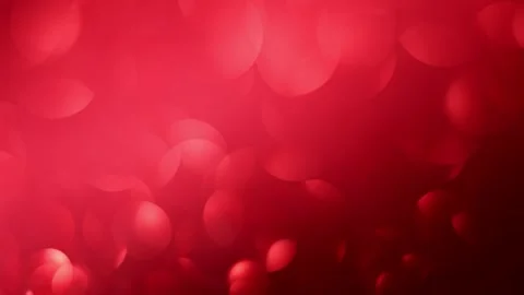Festive red glitter bokeh with changing focus, ideal for Christmas and holiday Stock Footage 292686650