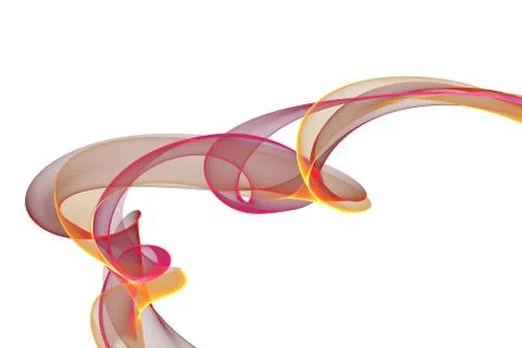 Festive ribbon Stock Illustration