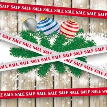 Festive sale sticker with lines, vector graphics Illustrazione stock