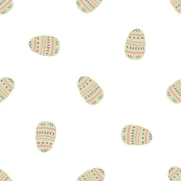 Festive seamless pattern. Colorful vector nature background. Stock Illustration